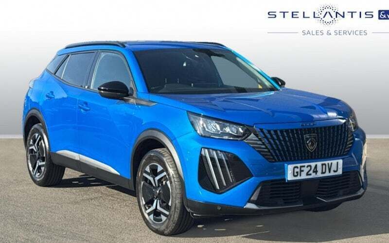 Blue Used 2024 Peugeot 2008 Allure SUV | £18,554 (Good price) - Image 1/4