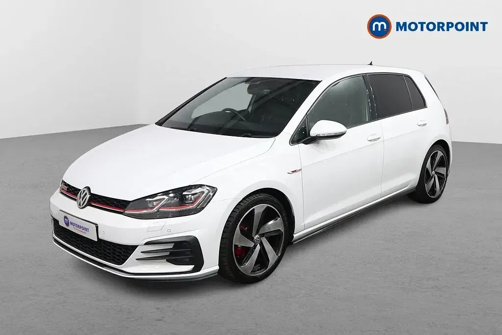 Used VW Golf VII GTI 2020 White Hatchback
