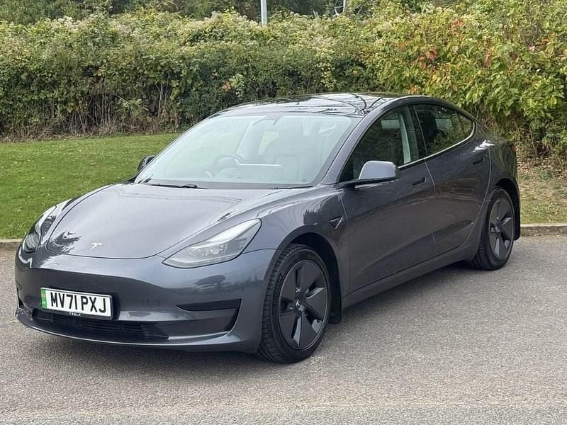 Grey Used 2021 Tesla Model 3 Standard Range Sedan | £17,000 (Fair price) - Image 1/4