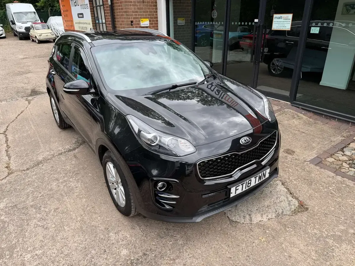 Used Kia Sportage 114 HP (83 kW) 2018 Black SUV