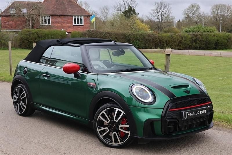 Usado Mini John Cooper Works Cabriolet 2022 Verde Descapotable