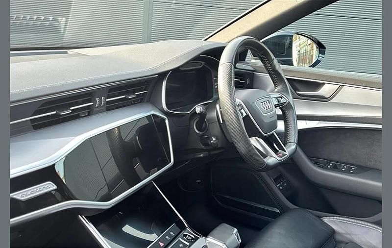 Used Audi A6 S-Line 295 HP (216 kW) 2021 Blue Sedan