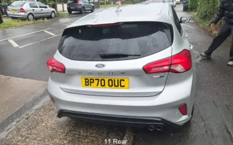Used Ford Focus ST-Line 125 HP (91 kW) 2021 Silver Hatchback