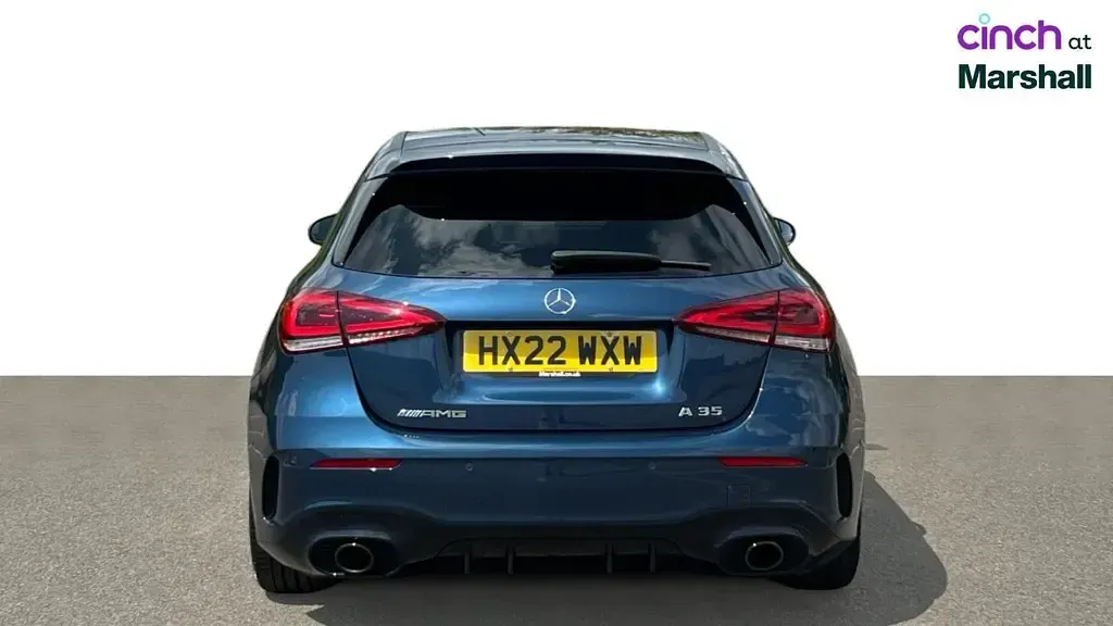 Used Mercedes A35 AMG Premium 2022 Blue Hatchback