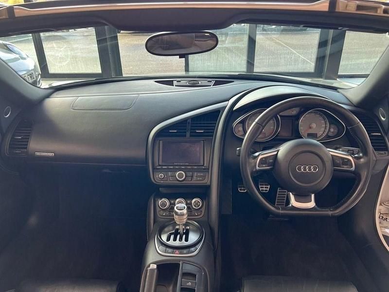 Used Audi R8 Spyder Design 430 HP (316 kW) 2012 White Cabriolet