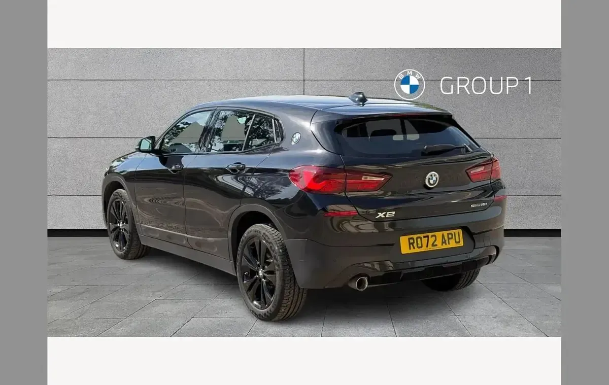 Used BMW X2 Sport Line 134 HP (98 kW) 2022 Black sapphire metallic paint SUV