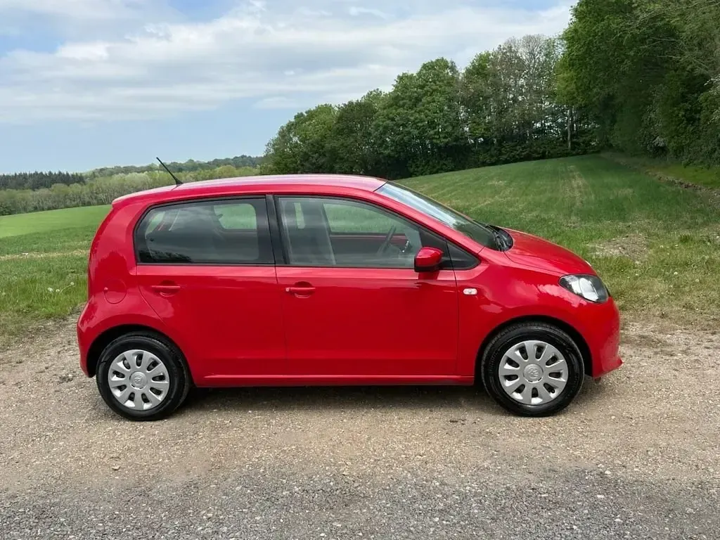 Gebraucht Skoda Citigo SE 60 PS (44 kW) 2014 Rot Kleinwagen