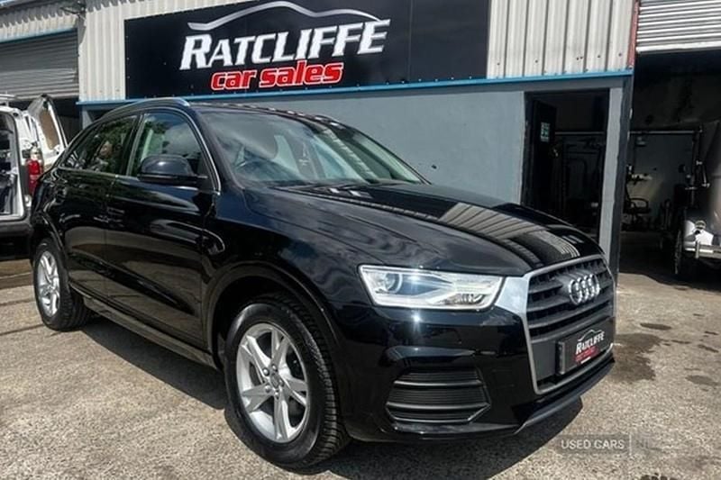 Black Used 2016 Audi Q3 Design SUV | £10,150 (Good price) - Image 1/1