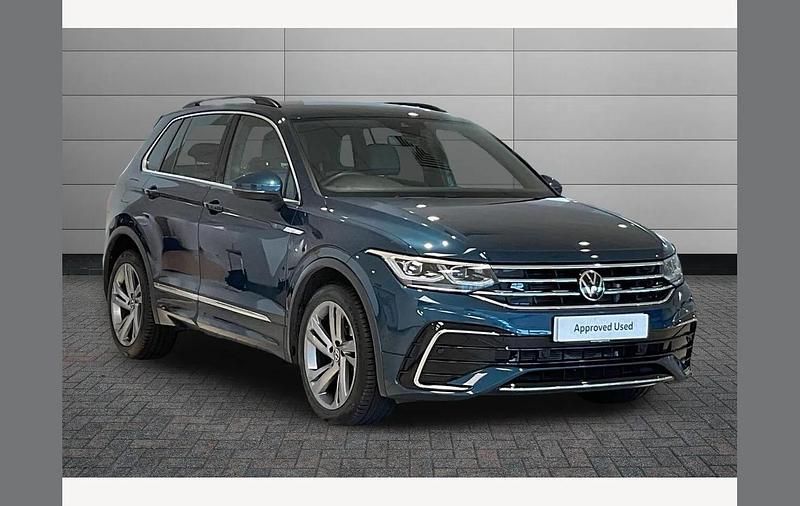 Used VW Tiguan R-line Edition 150 HP (110 kW) 2023 Blue SUV