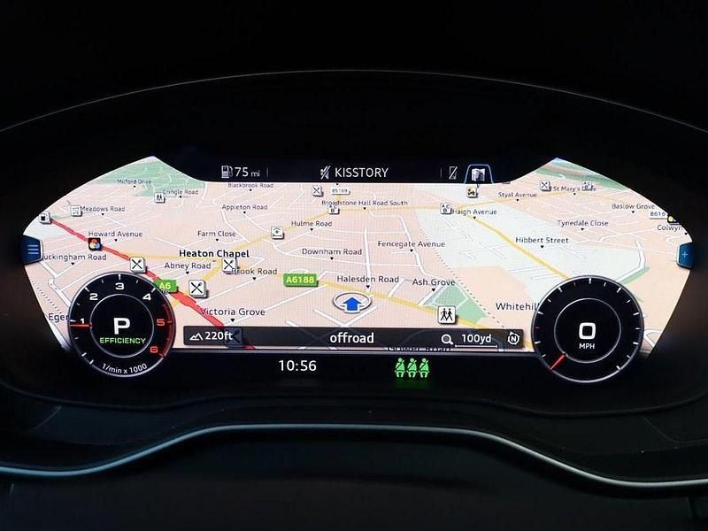 Used Audi Q5 Black Edition 190 HP (139 kW) 2019 Blue SUV