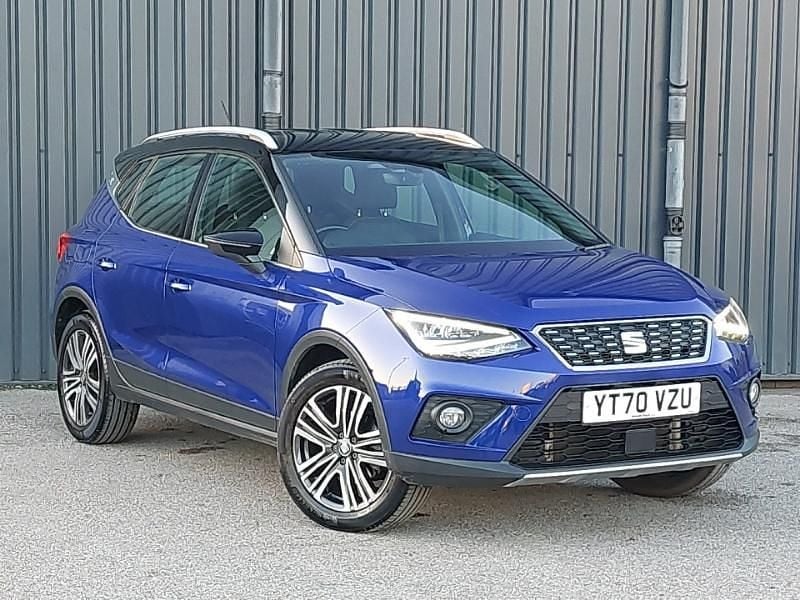 Used Seat Arona XCELLENCE 115 HP (84 kW) 2020 Blue SUV