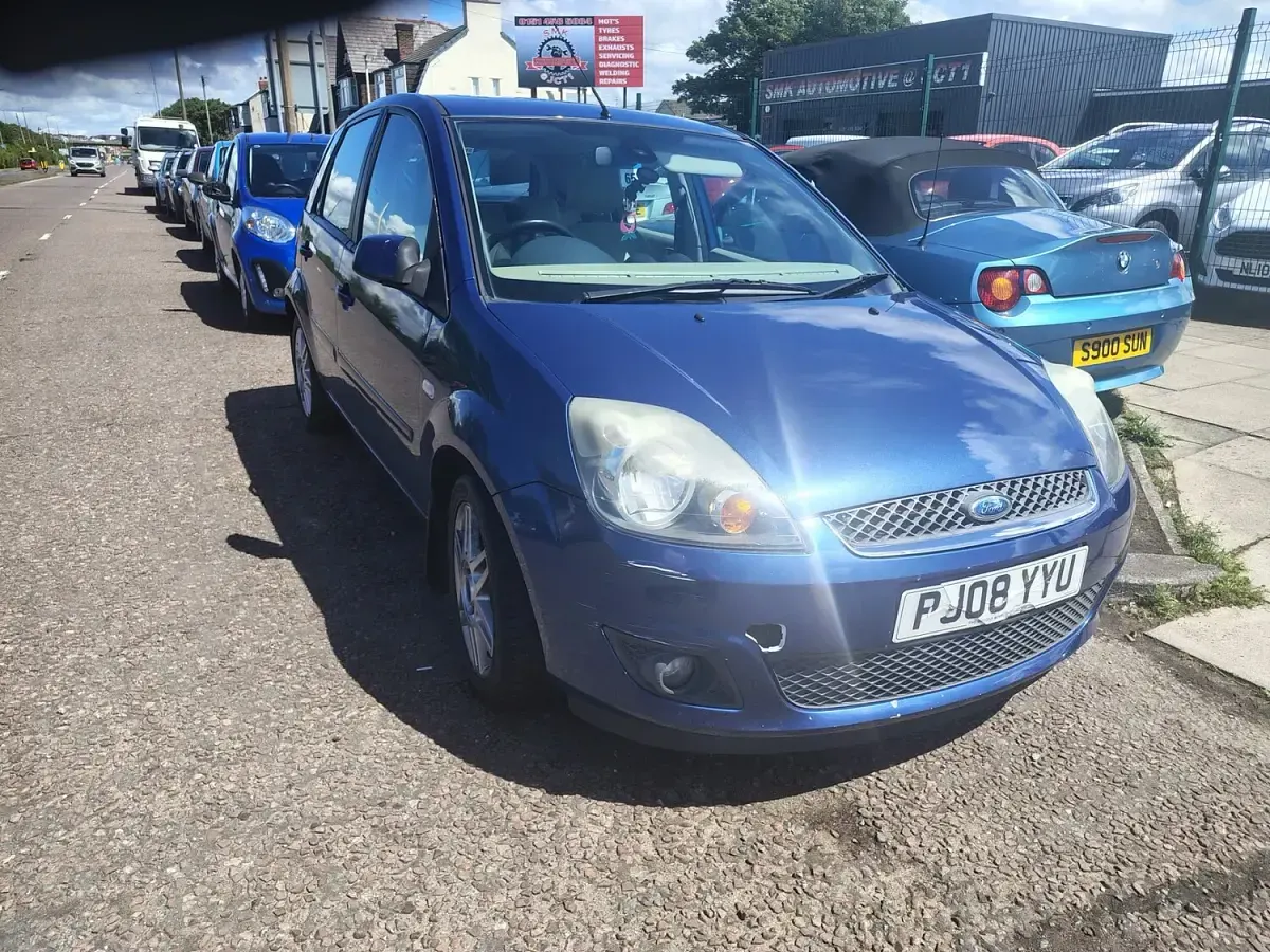 Used Ford Fiesta Ghia 2008 Blue Hatchback