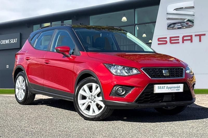 Red Used 2020 Seat Arona SE Technology SUV | £10,490 (Fair price) - Image 1/4