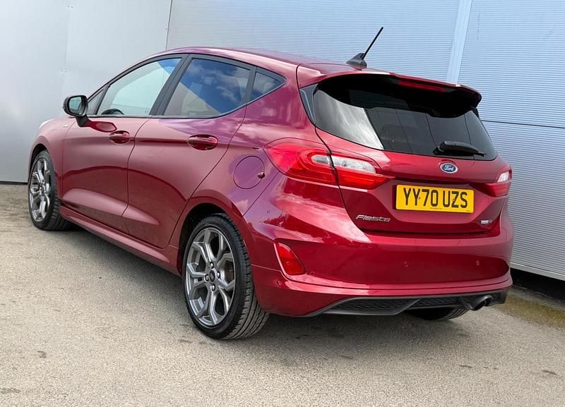 Used Ford Fiesta ST-Line 123 HP (90 kW) 2020 Red Hatchback