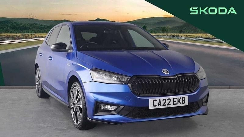 Used Skoda 110 R Monte Carlo 81 HP (59 kW) 2022 Race blue metallic Hatchback