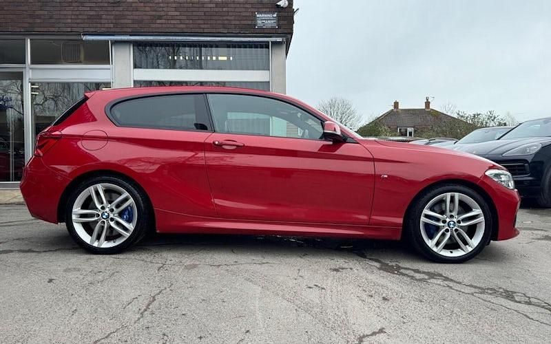 Used BMW 118 M Sport 136 HP (100 kW) 2016 Red Hatchback