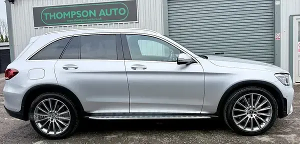 Used Mercedes GLC220 AMG Line Premium 194 HP (142 kW) 2019 Silver Estate