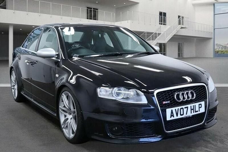Used Audi RS4 2007 Black Sedan