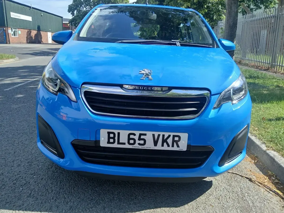 Used Peugeot 108 Active 2015 Blue Hatchback