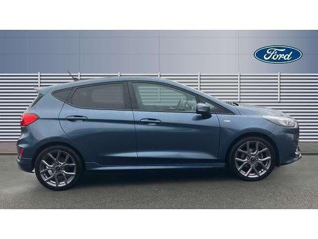 Used Ford Fiesta ST-Line 100 HP (73 kW) 2023 Blue Hatchback