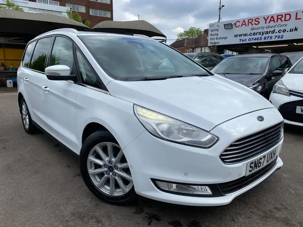 Begagnad Ford Galaxy Titanium X 2018 Vit Minibuss