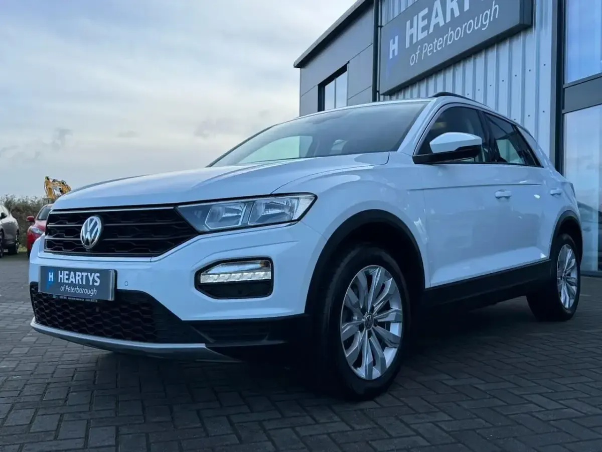 Usado VW T-Roc SE 115 HP (84 kW) 2018 Branco SUV