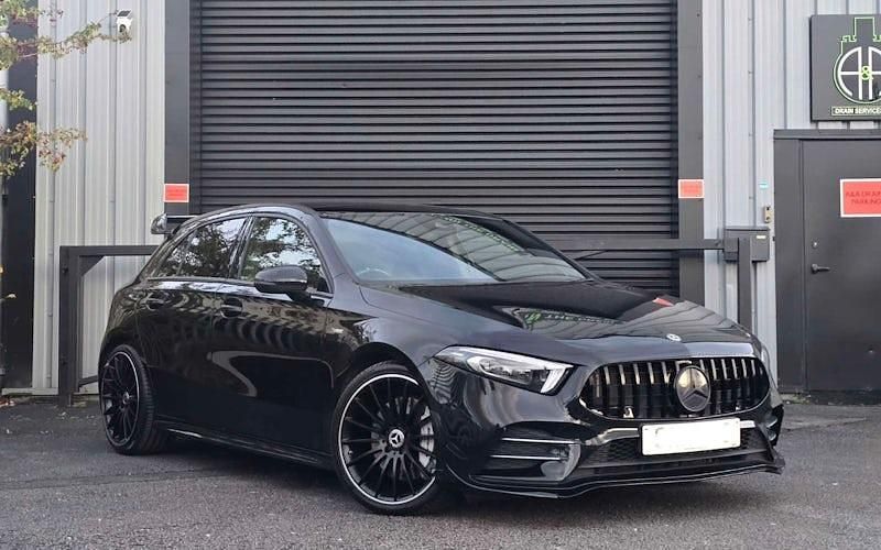 Black Used 2021 Mercedes A35 AMG AMG Hatchback | £24,000 (Fair price) - Image 1/4