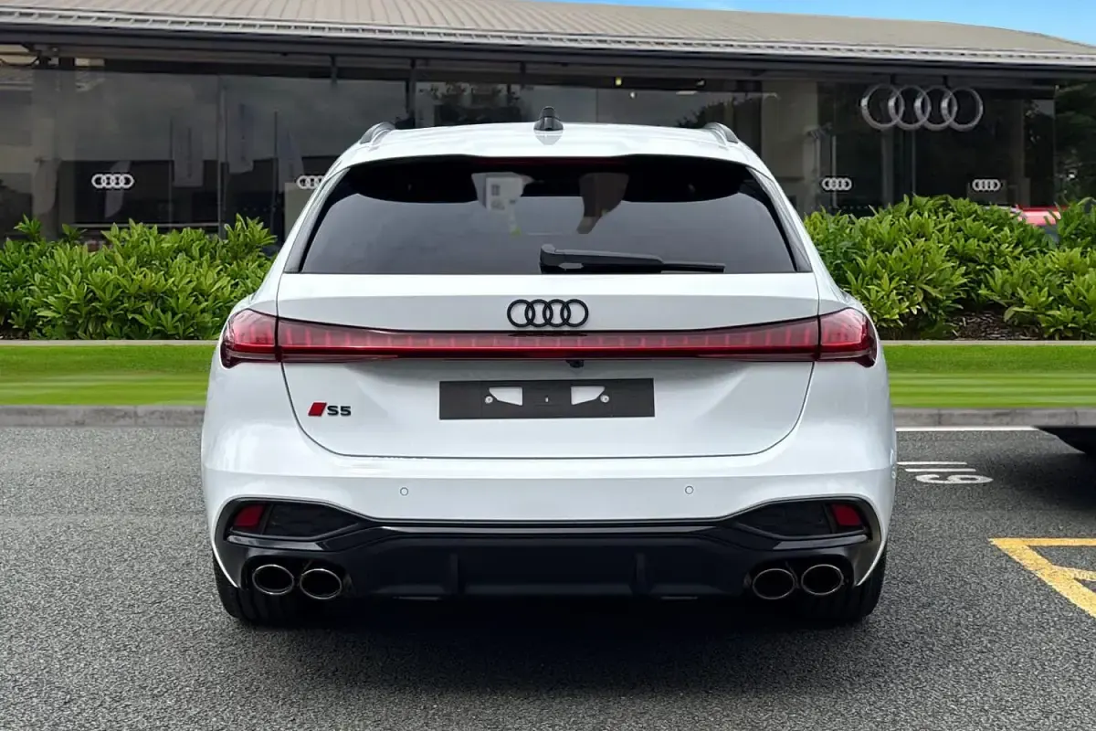 New Audi S5 Black Edition 362 HP (266 kW) 2026 White Estate