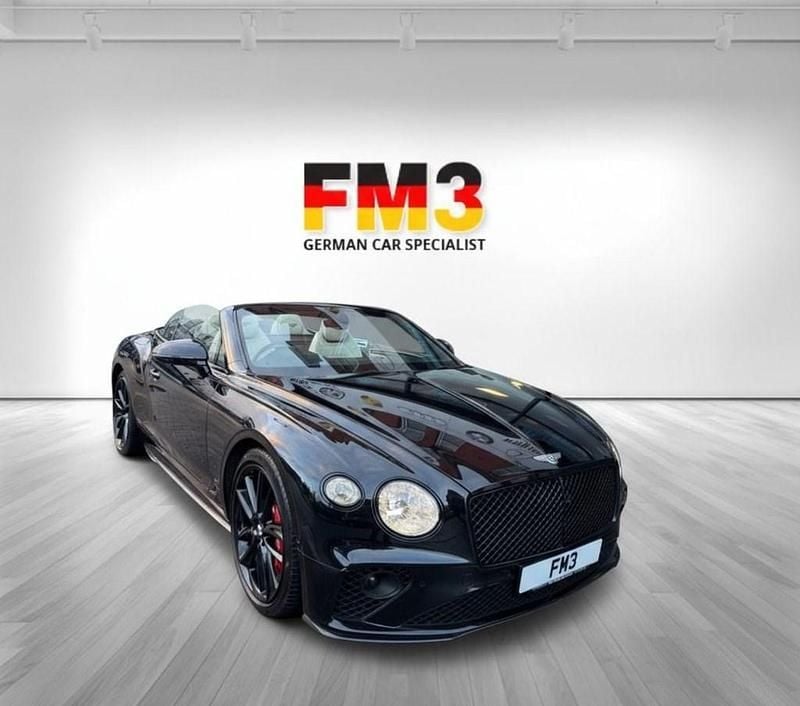 Used Bentley Continental GT Convertible 550 HP (404 kW) 2021 Black Cabriolet