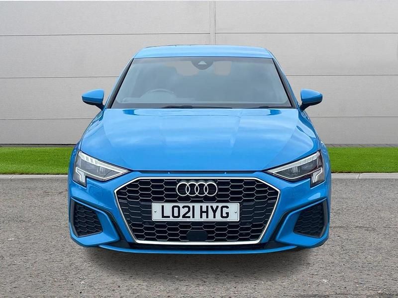 Blue Used 2021 Audi A3 Sportback e-tron S-Line Hatchback | £18,855 (Fair price) - Image 1/4