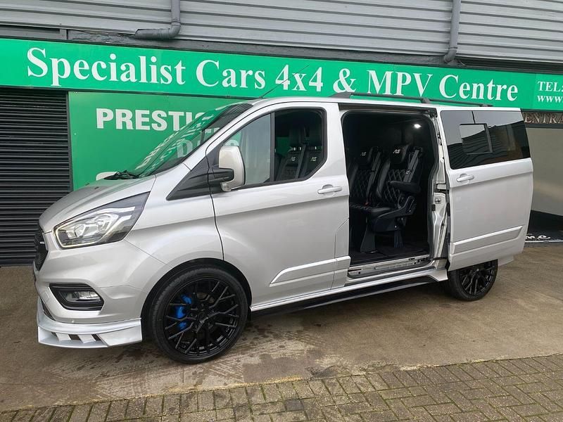 Silver Used 2020 Ford Transit Custom Limited Van | £25,999 - Image 1/4
