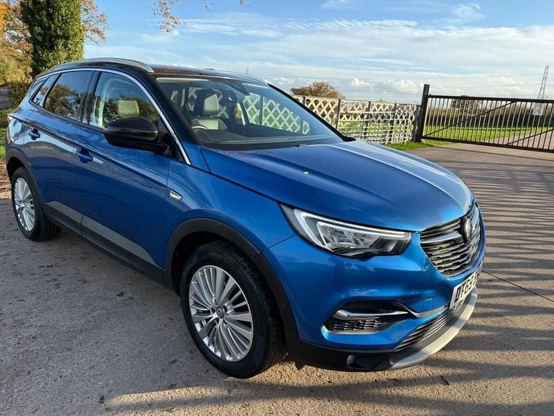 Used Vauxhall Grandland X Business Edition 2020 Blue SUV