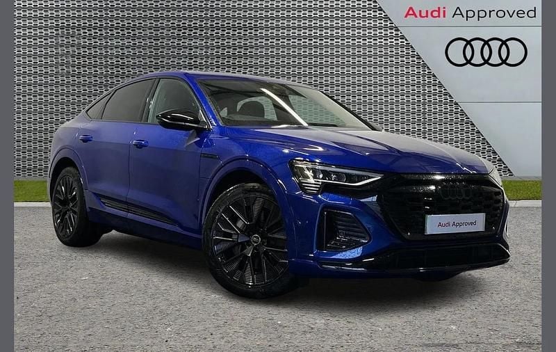 Used Audi Q8 e-tron Black Edition 300 kW (408 HP) 2023 Blue SUV