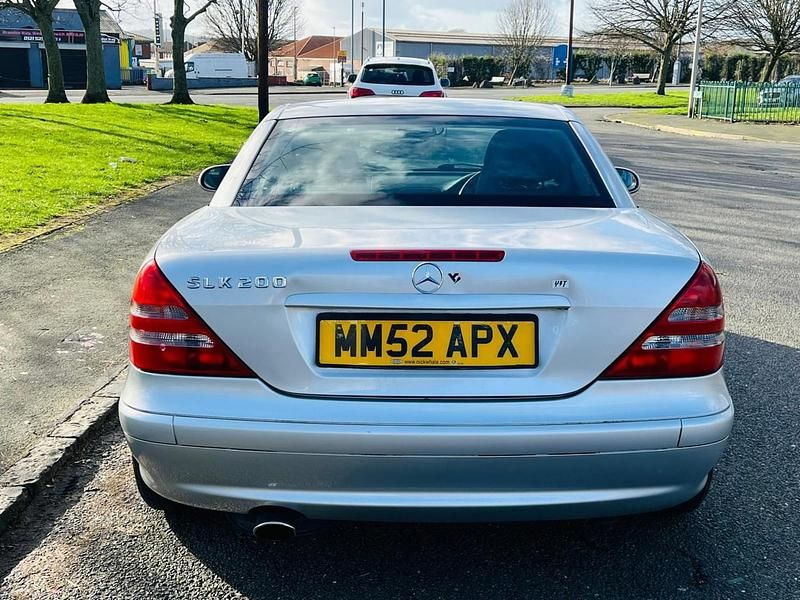 Used Mercedes SLK200 2003 Silver Cabriolet