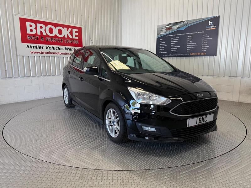 Black Used 2017 Ford C-MAX Zetec MPV | £4,990 (Expensive) - Image 1/2
