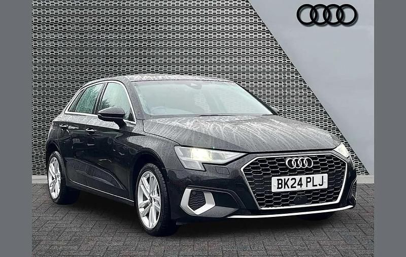 Black Used 2024 Audi A3 Sport Hatchback | £17,495 (Good price) - Image 1/4
