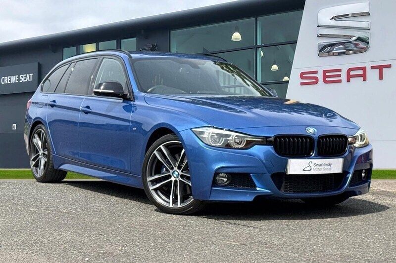 Blue Used 2018 BMW 320 M Sport Estate | £19,490 (Good price) - Image 1/4