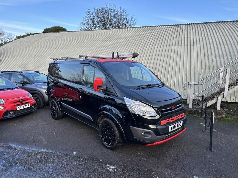 Black Used 2018 Ford Transit Custom Trend Van | £8,995 (Good price) - Image 1/4