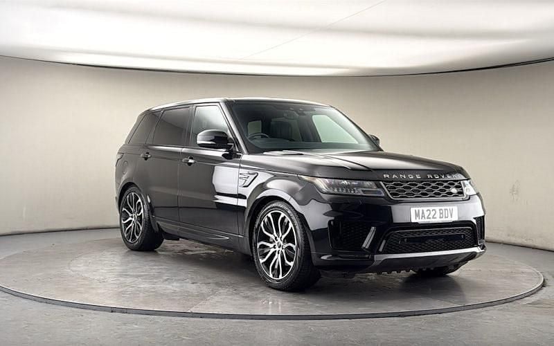 Used Land Rover Range Rover Sport HSE 250 HP (183 kW) 2021 Santorini black SUV