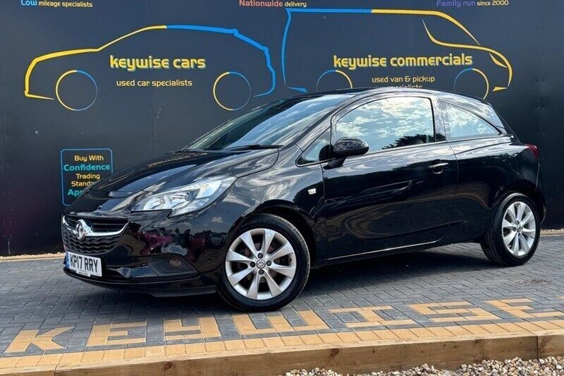 Black Used 2017 Vauxhall Corsa Hatchback | £6,990 (Fair price) - Image 1/1