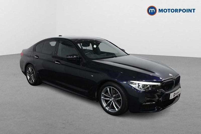 Black Used 2018 BMW 520 M Sport Sedan | £18,999 (Fair price) - Image 1/4