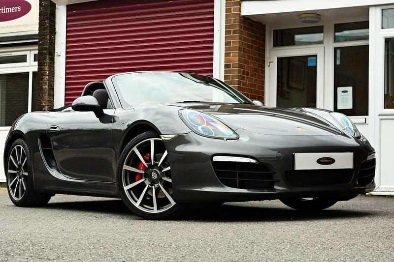 Used Porsche Boxster 2014 Grey Cabriolet