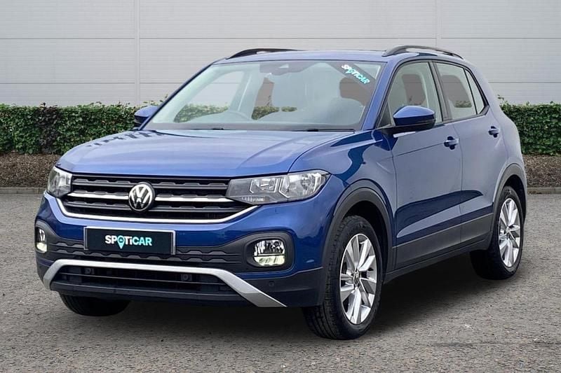 Blue Used 2021 VW T-Cross SE SUV | £15,338 (Fair price) - Image 1/4