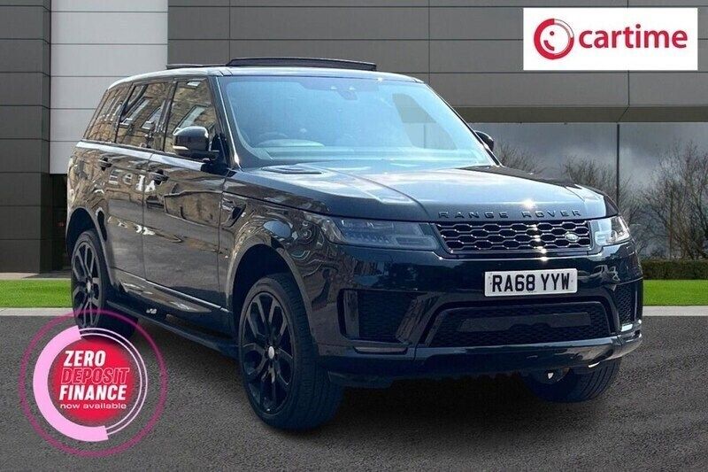 Black Used 2019 Land Rover Range Rover Sport Autobiography Dynamic SUV | £27,990 (Fair price) - Image 1/3