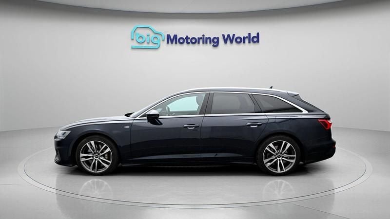 Used Audi A6 S-Line 299 HP (219 kW) 2023 Blue Estate