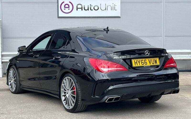 Used Mercedes CLA45 AMG AMG 381 HP (280 kW) 2016 Black Sedan