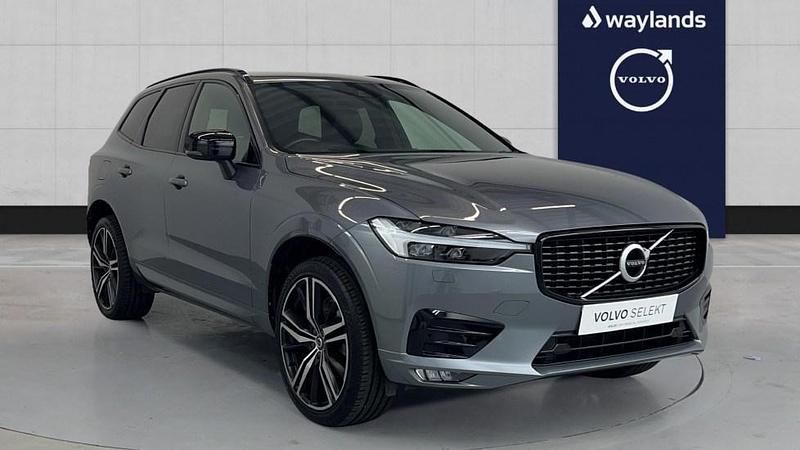 Grey Used 2021 Volvo XC60 R-Design Pro SUV | £29,371 (Fair price) - Image 1/4