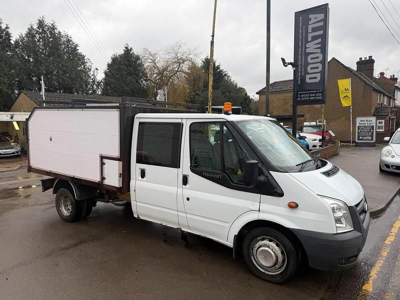 Used Ford Transit 100 HP (73 kW) 2017 White Cabriolet