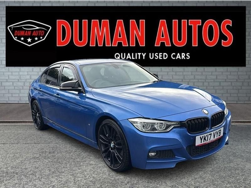 Blue Used 2017 BMW 330e M Sport Sedan | £8,995 (A bit pricey) - Image 1/4