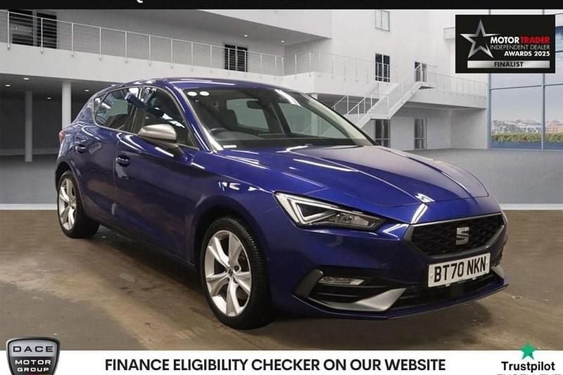 Blue Used 2020 Seat Leon FR Hatchback | £13,440 (Fair price) - Image 1/1
